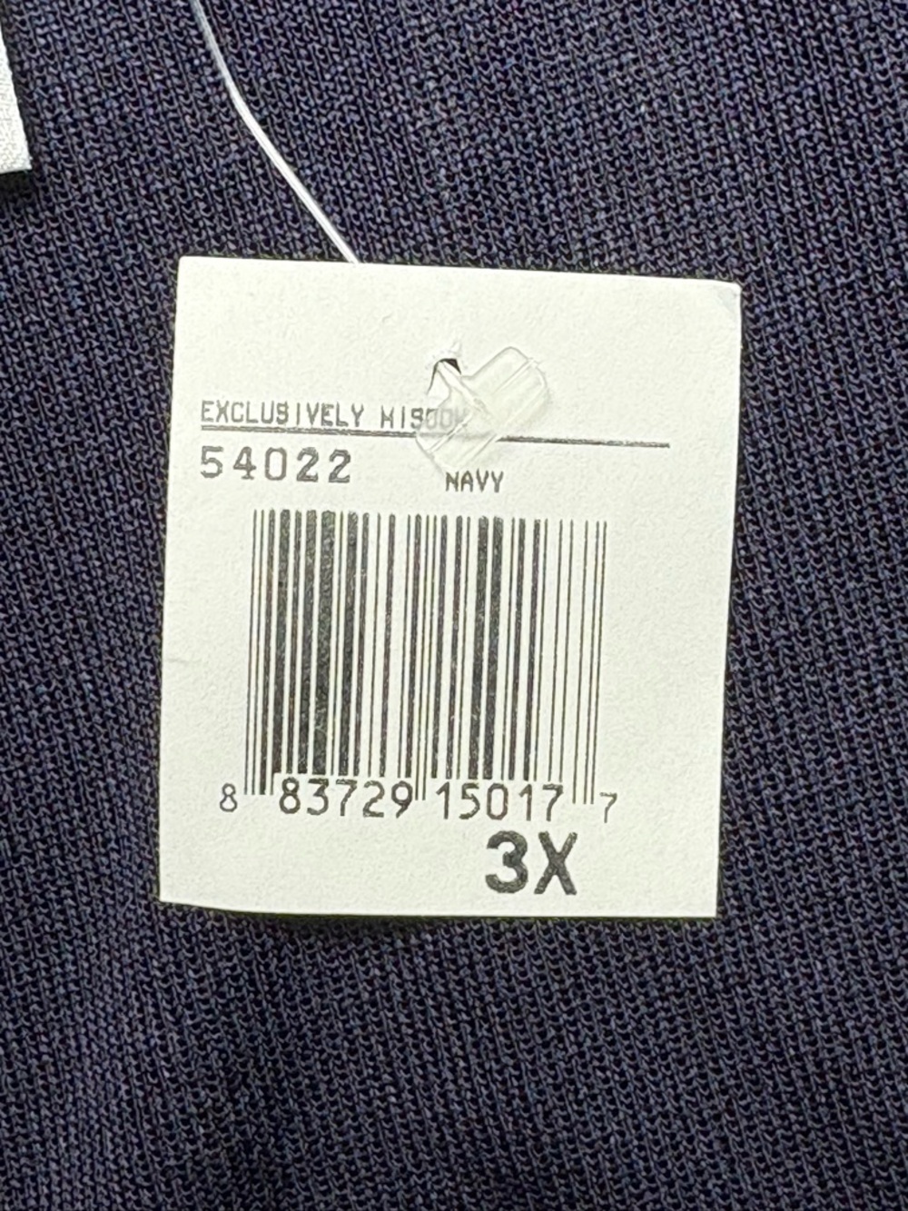 NWT Misook Navy Knit Open Front Cardigan Jacket • Plus Size 3X • $298 - Picture 12 of 12